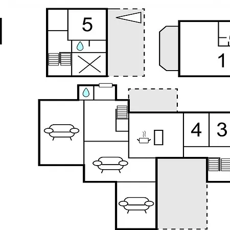 Six Bedroom Holiday In Hébergement de vacances *